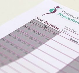 Pattonville-Physiotherapie Terminvereinbarung